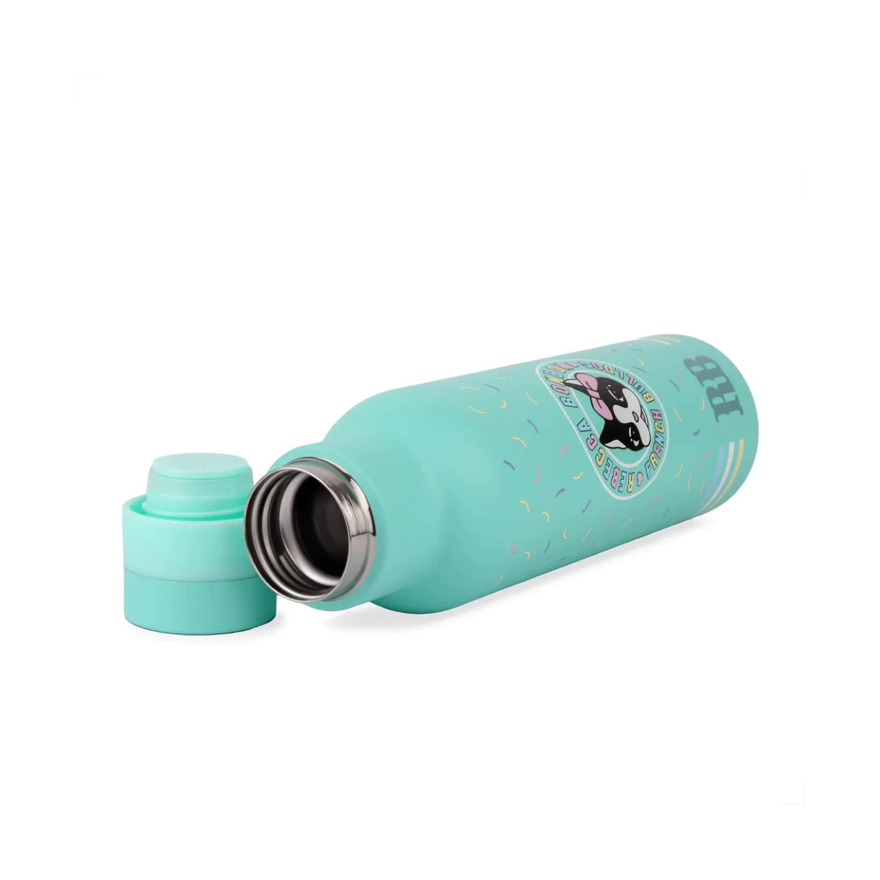 Garrafa Térmica Rebecca Bonbon Bulldog Turquesa 500ml