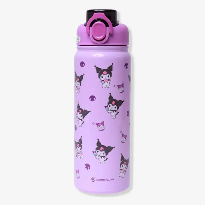 Garrafa Galaxy Térmica 650ml Zona Criativa Kuromi