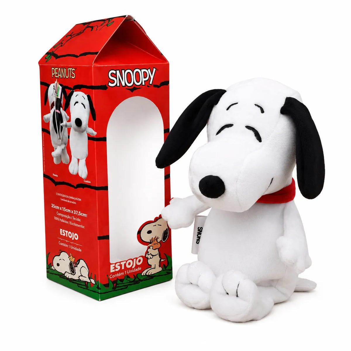 Estojo Escolar Fluffy Snoopy Dac