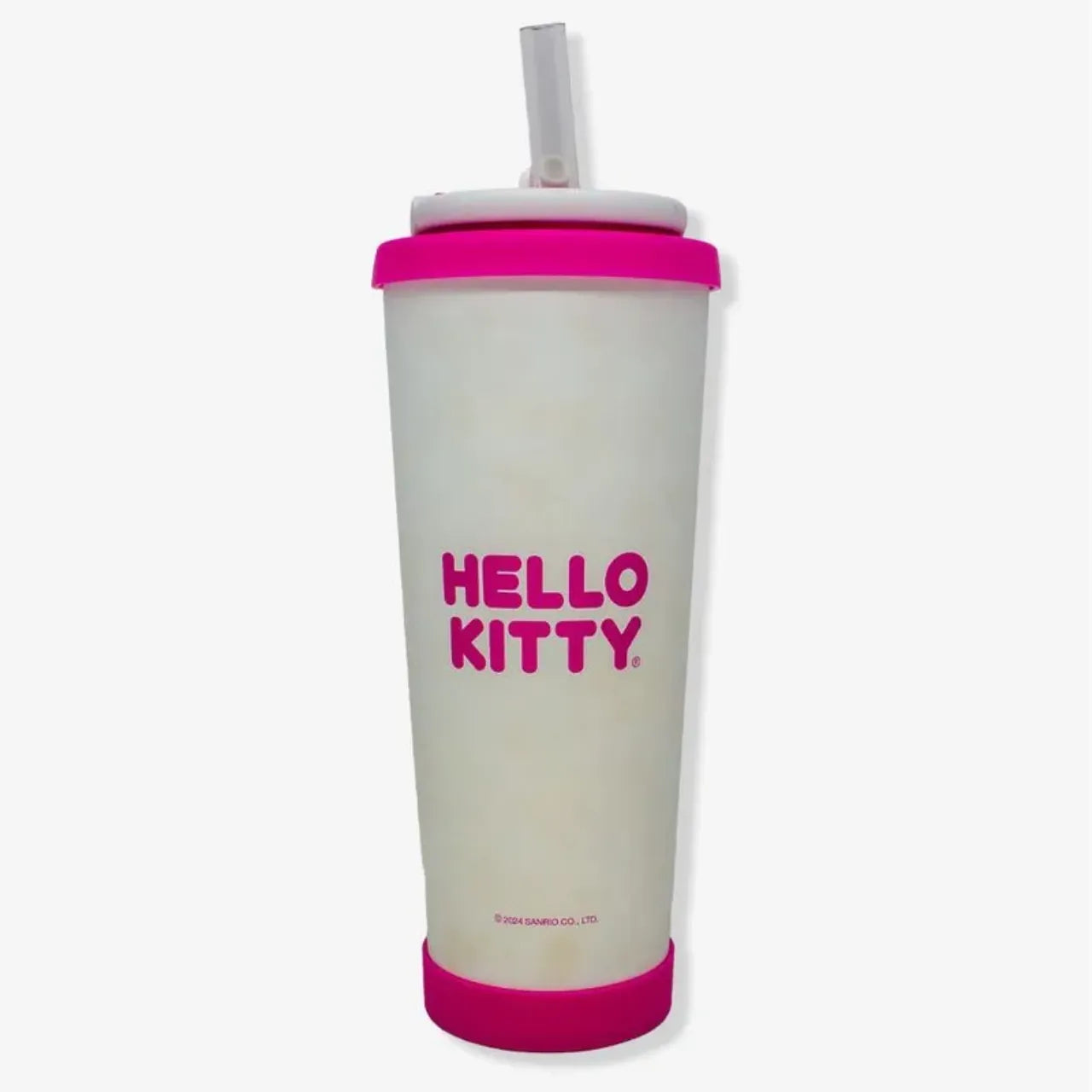 Copo Térmico Spring 850ml com Canudo Zona Criativa Hello Kitty
