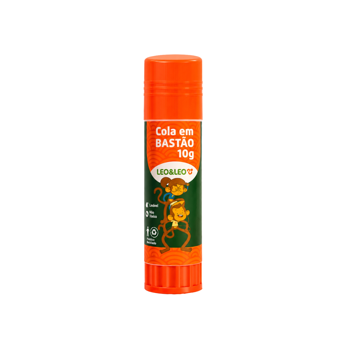 Cola em Bastão 10g Leo&Leo Lavável Não Tóxica