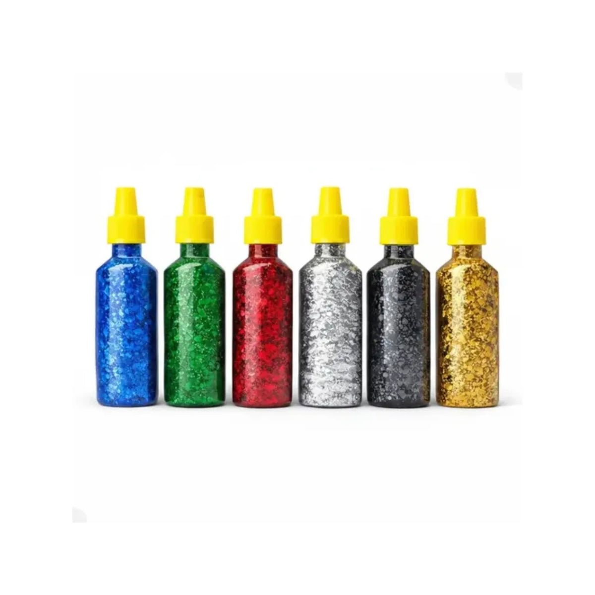 Kit Cola Glitter 23g 6 Cores Abelinhas Acrilex