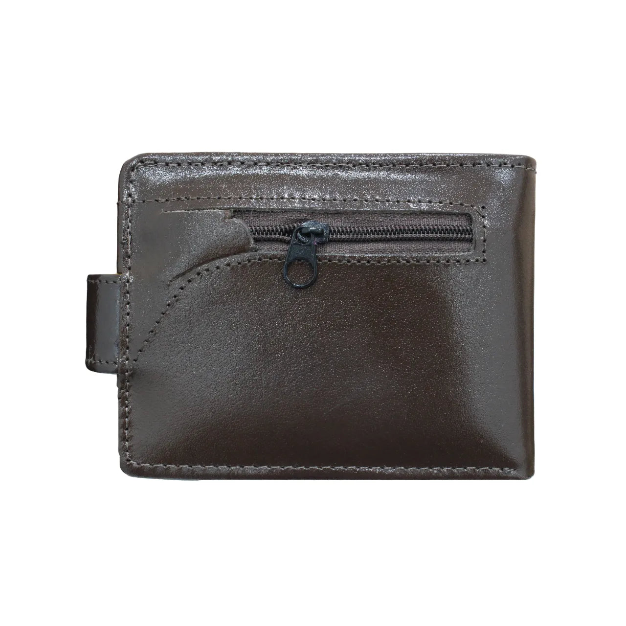 Carteira Masculina Marrom JN  em Couro