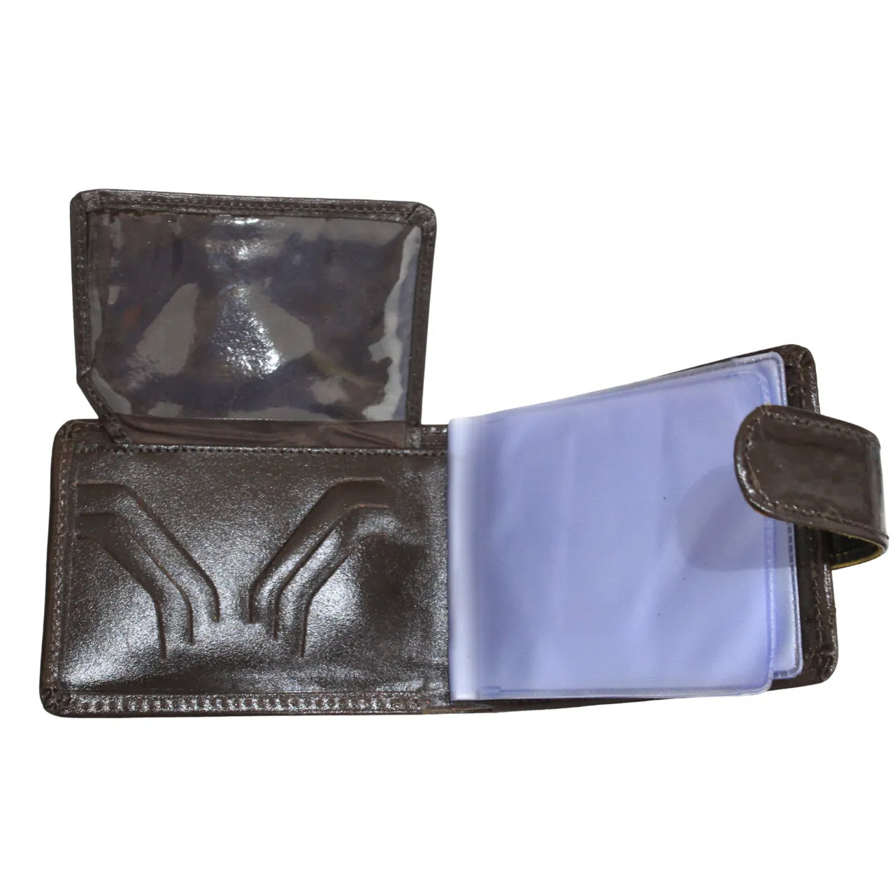 Carteira Masculina Marrom JN  em Couro