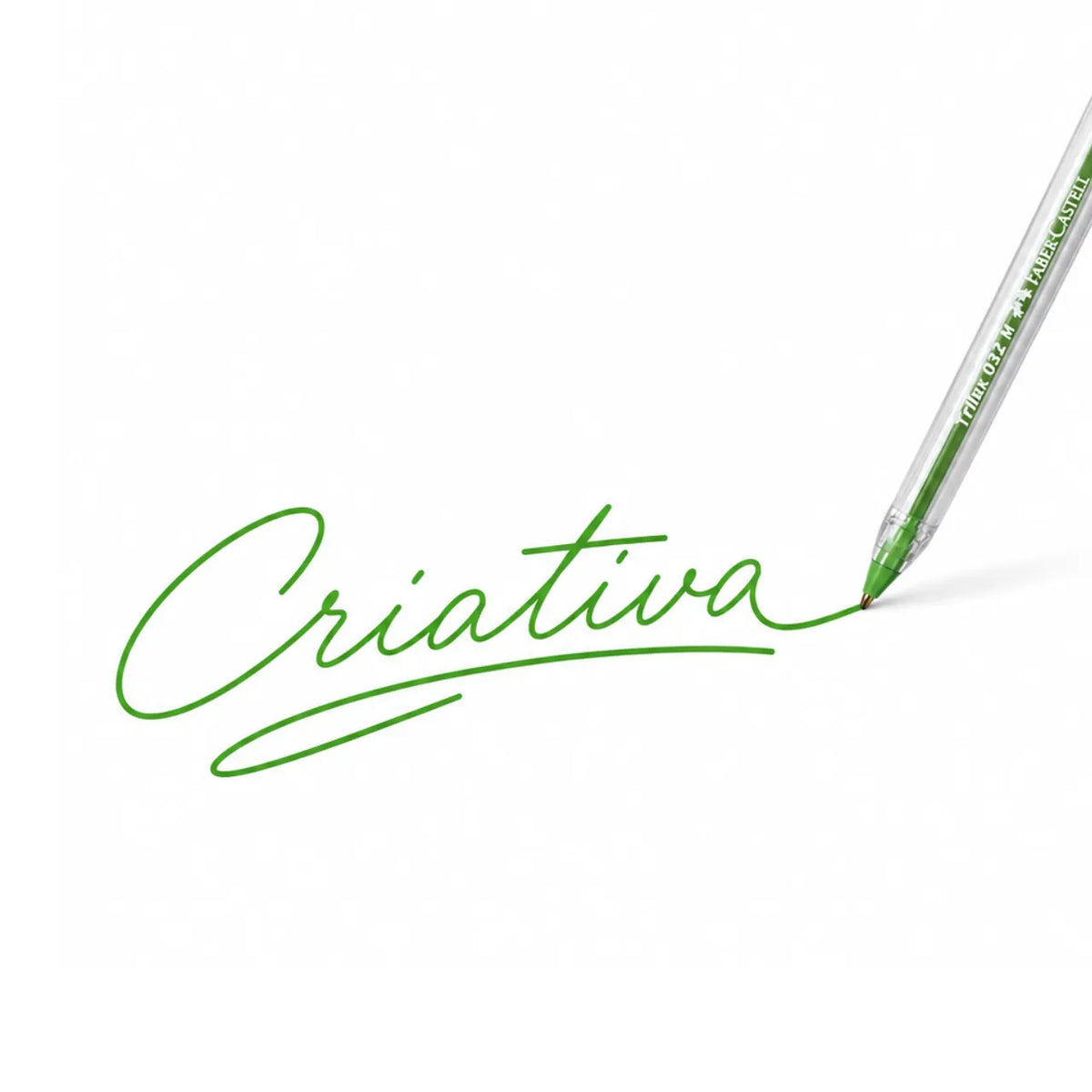 Caneta Esferográfica Trilux 032 Verde 1.0mm Faber-Castell