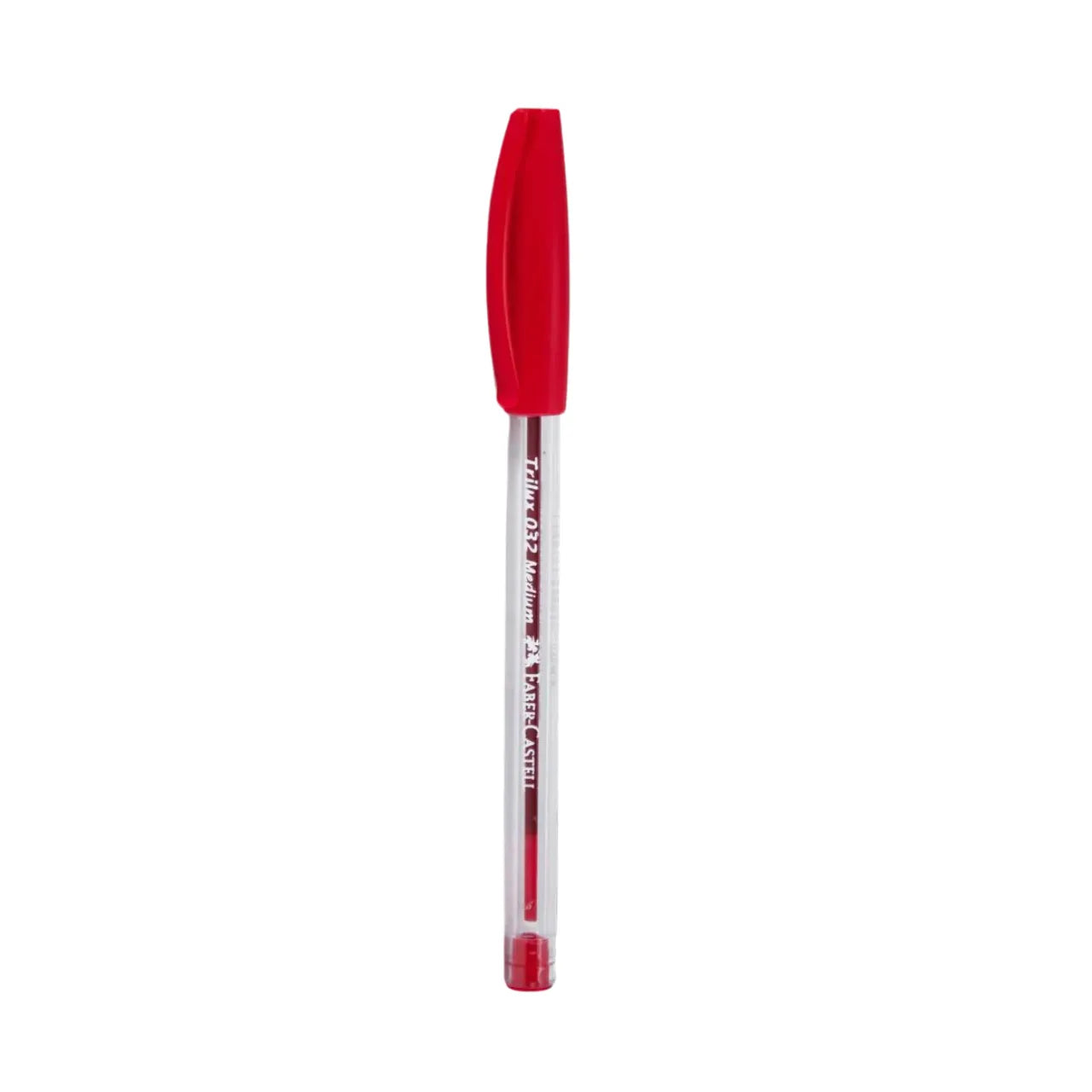 Caneta Esferográfica Vermelha Trilux 032 Faber-Castell 1,0mm