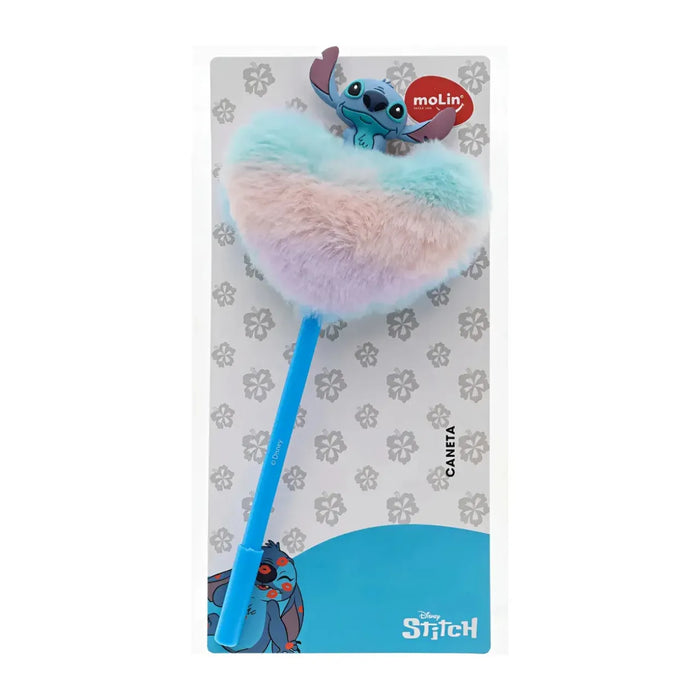 Caneta Esferográfica Coração Stitch 0.7mm Molin