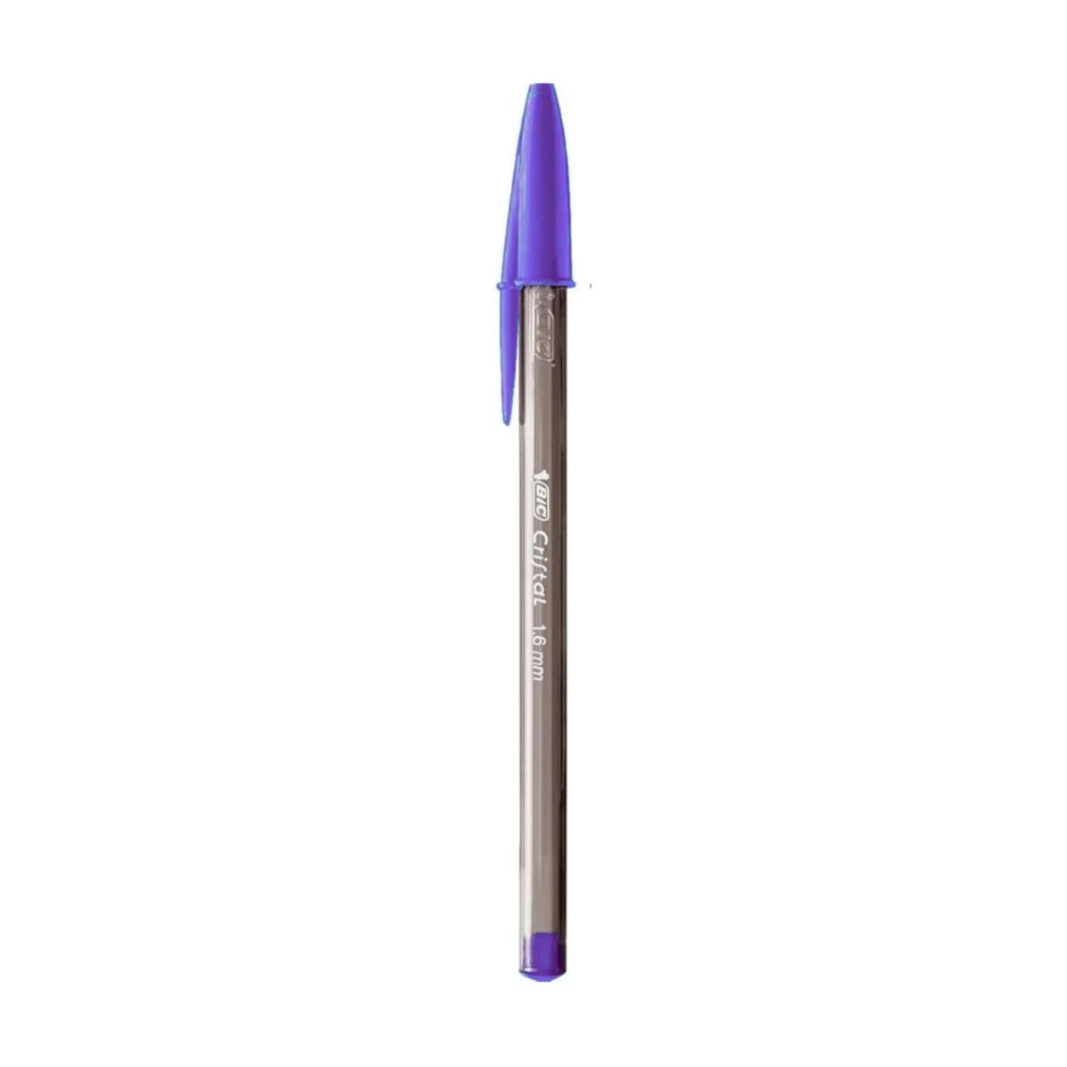 Caneta Esferográfica Cristal Bold Roxa Violeta Bic 1,6mm