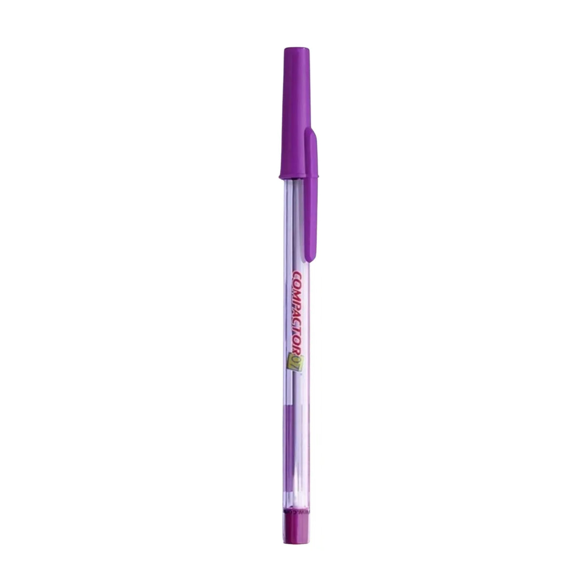 Caneta Esferográfica 0.7 Roxa Compactor