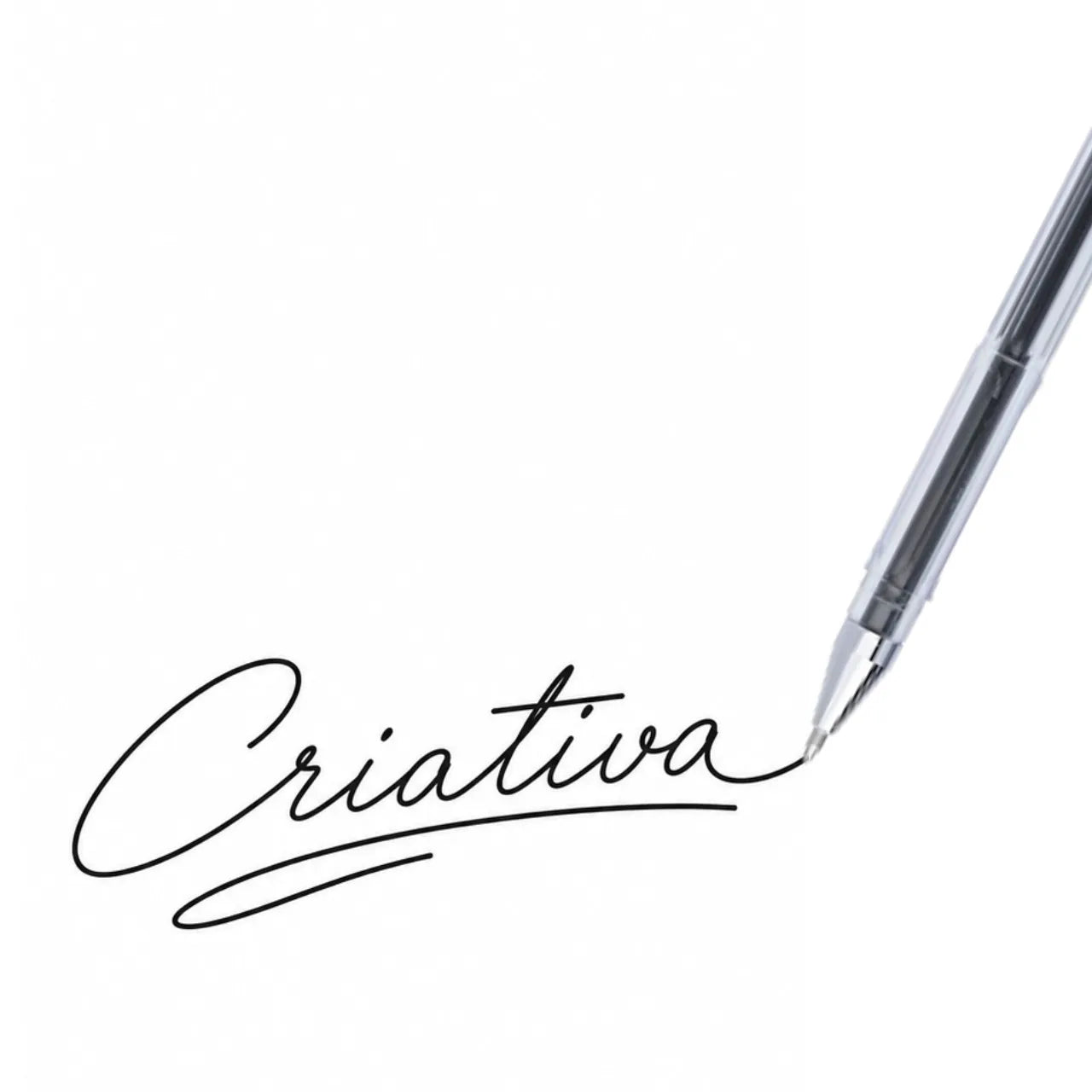 Caneta Esferográfica Apagável Erasable Gel 0.7 Preta Molin