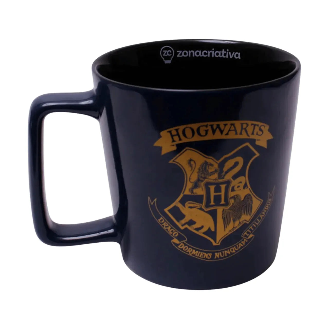 Caneca Buck 400ml Cerâmica Zona Criativa Harry Potter