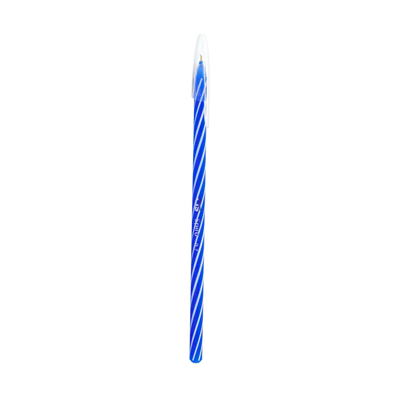Caneta Esferográfica Spiro 0,7mm Azul Cis