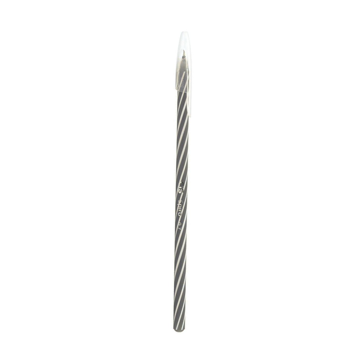 Caneta Esferográfica Spiro 0,7mm Preta Cis