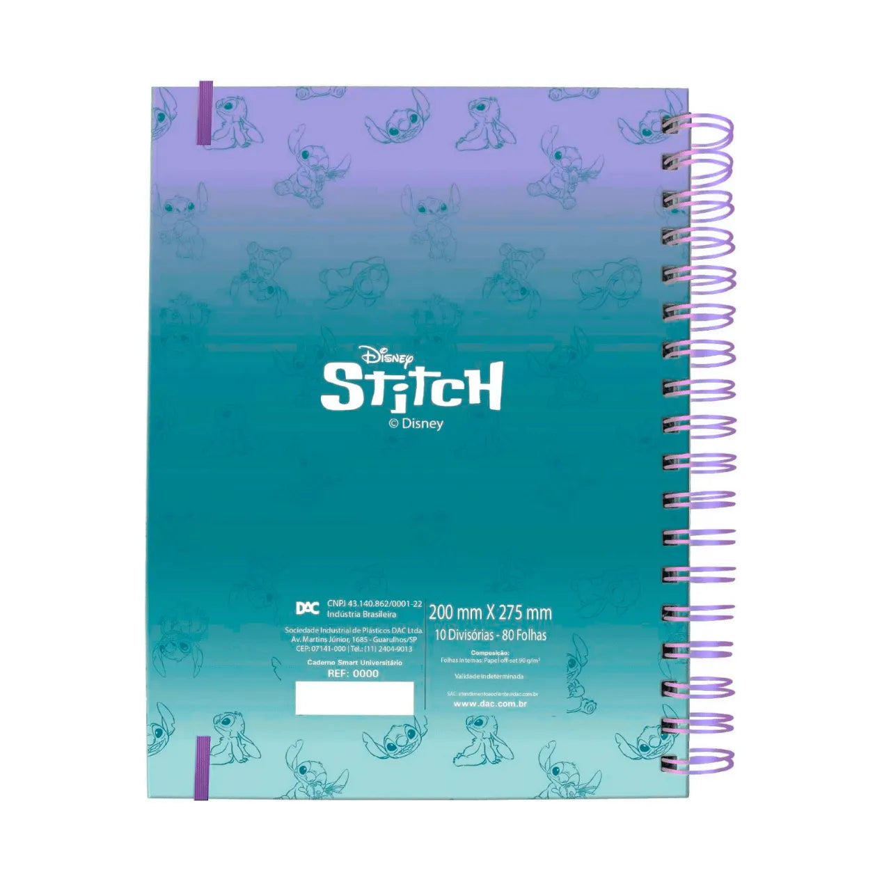 Caderno Smart Universitário DAC Stitch 1