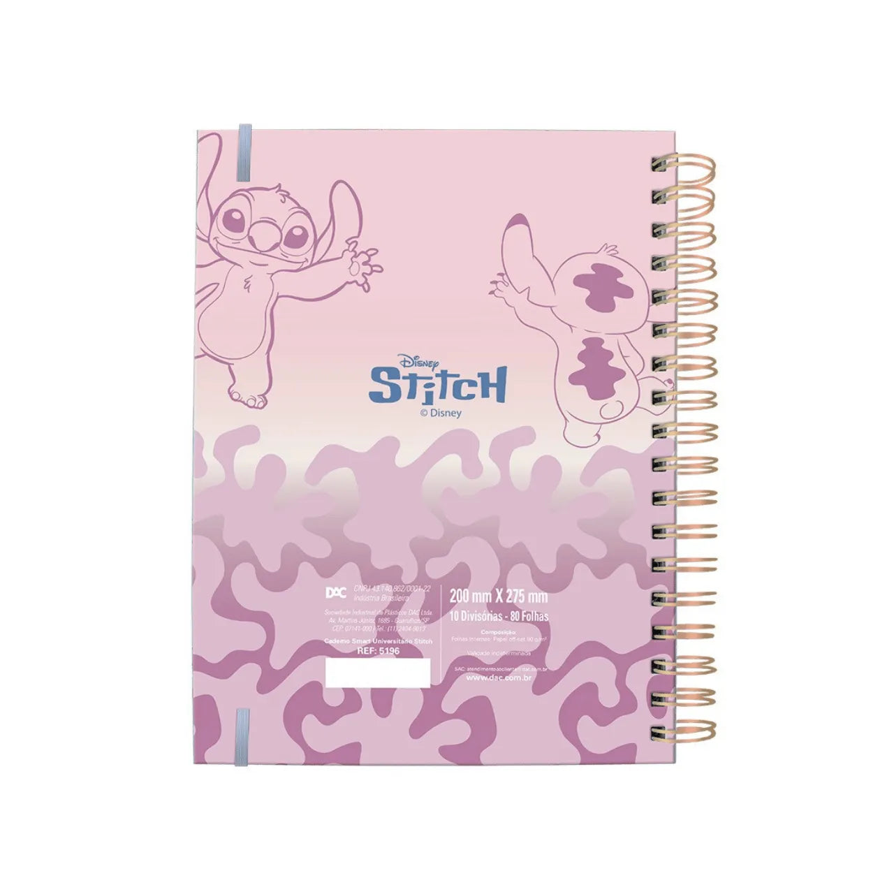 Caderno Smart Universitário DAC Stitch Ohana