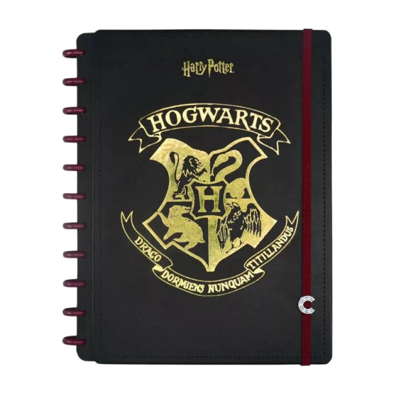 Caderno Inteligente Grande Preto Harry Potter