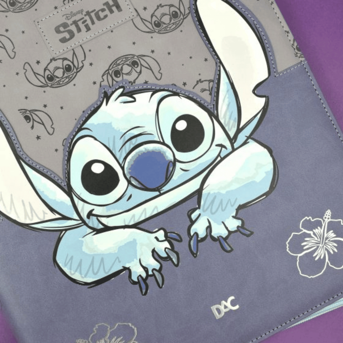 Fichário Universitário Stitch Disney DAC