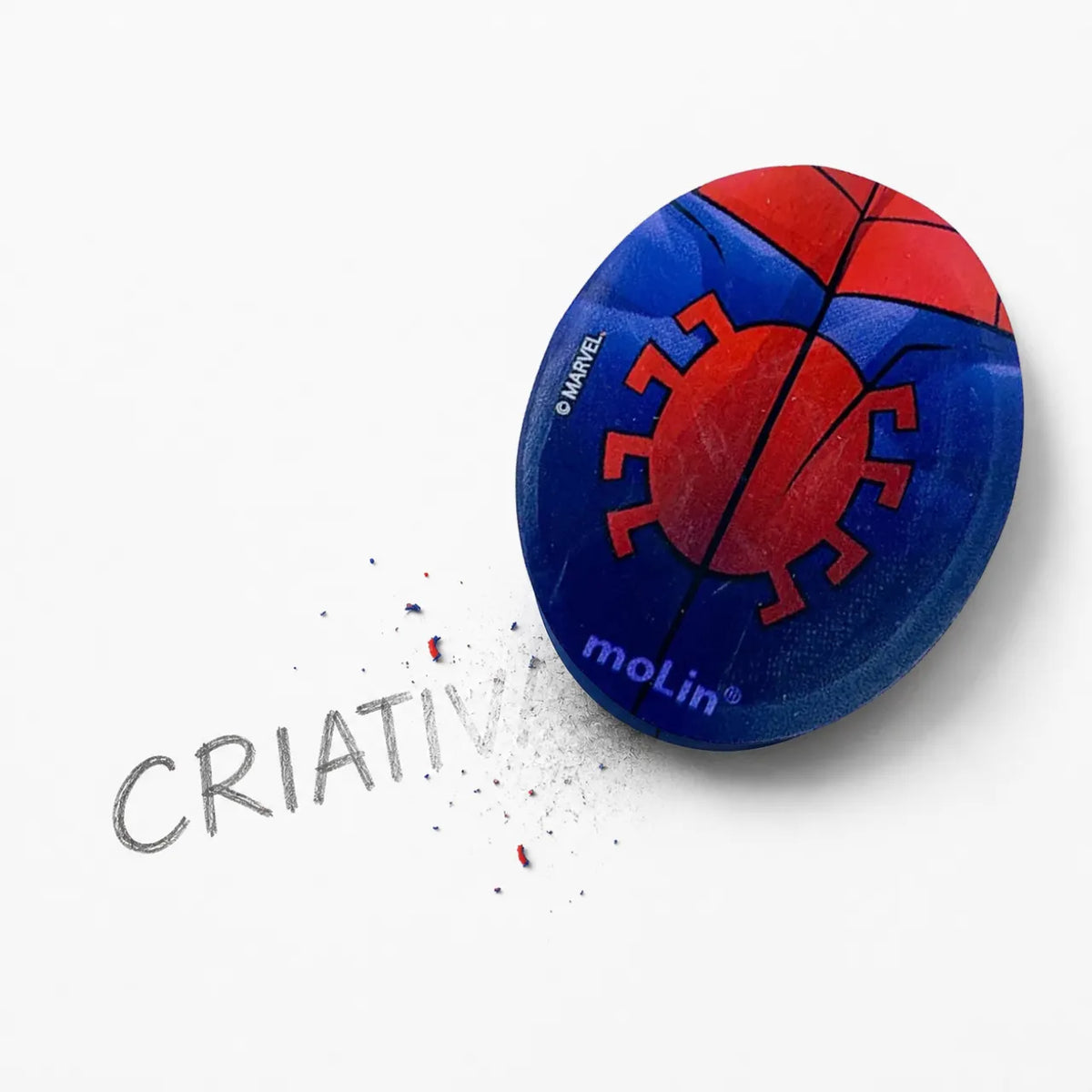 Borracha Spider-Man Azul e Vermelha Molin
