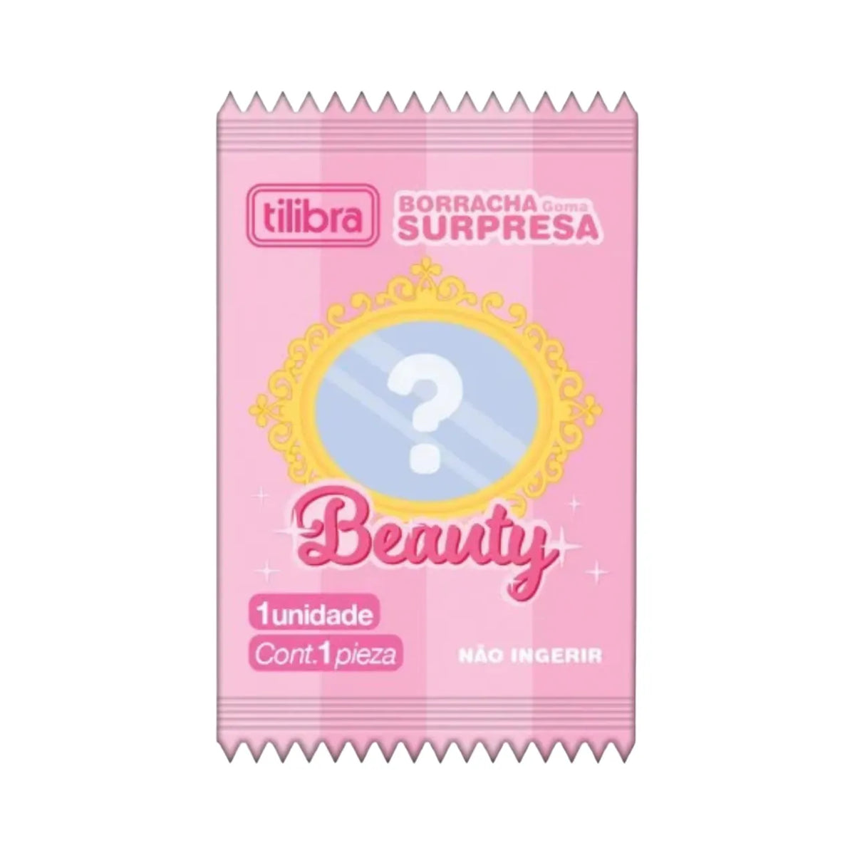 Borracha Surpresa Beauty Sortida Tilibra 1 Unidade