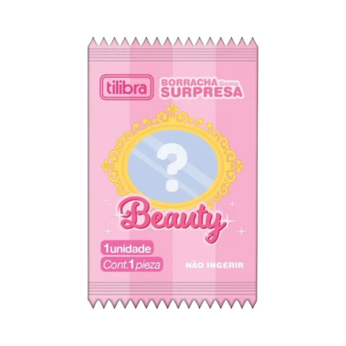 Borracha Surpresa Beauty Sortida Tilibra 1 Unidade