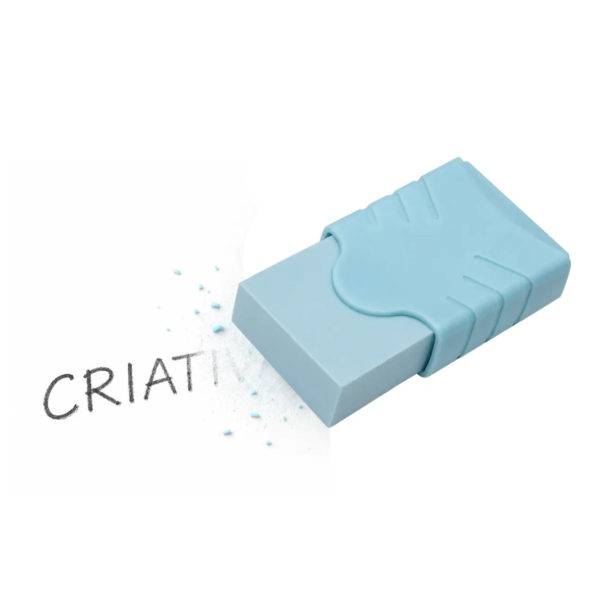 Borracha Tons Pastel Azul com Capa Molin