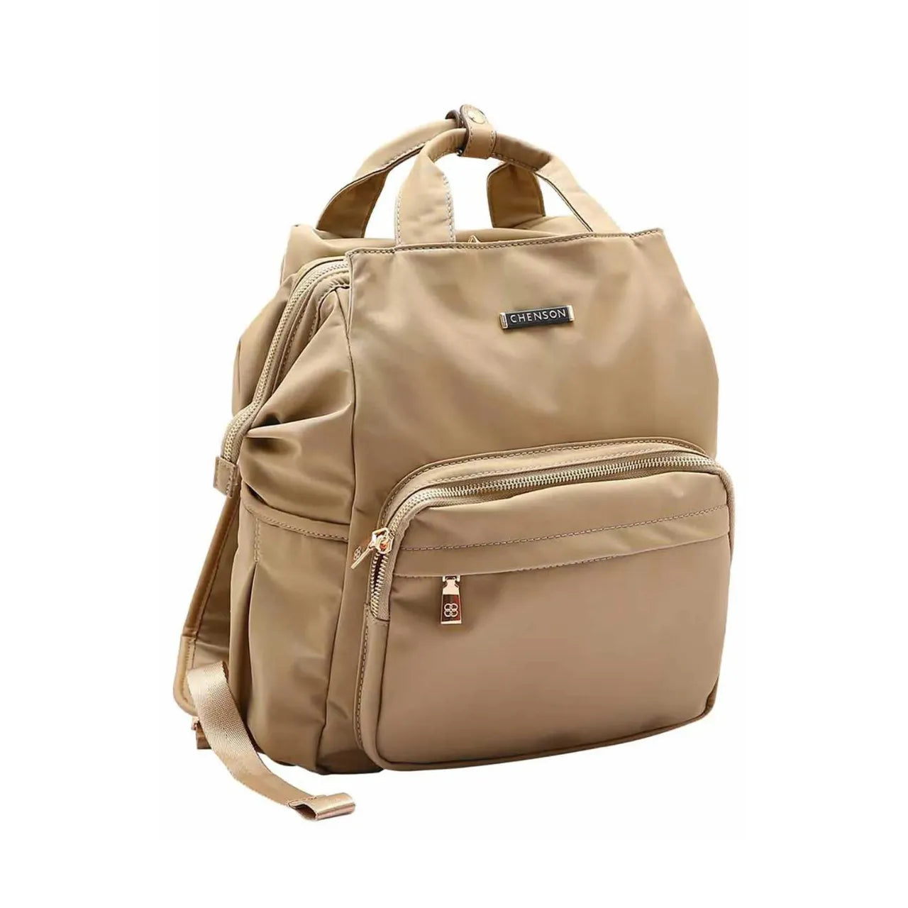 Mochila de Costas Feminina Chenson Coral Nylon