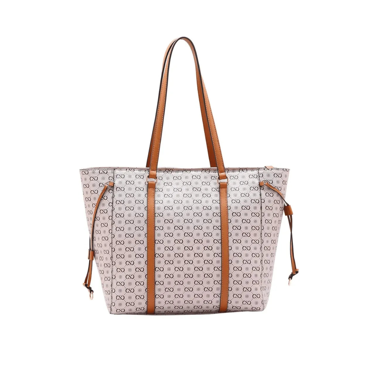 Bolsa Feminina Chenson Monograma Bege