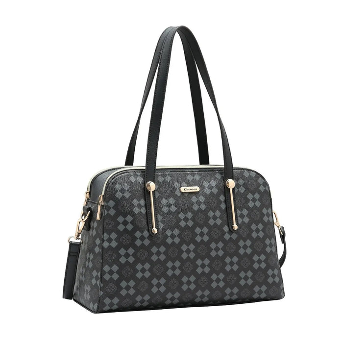 Bolsa Feminina Chenson Preta Alça Dupla