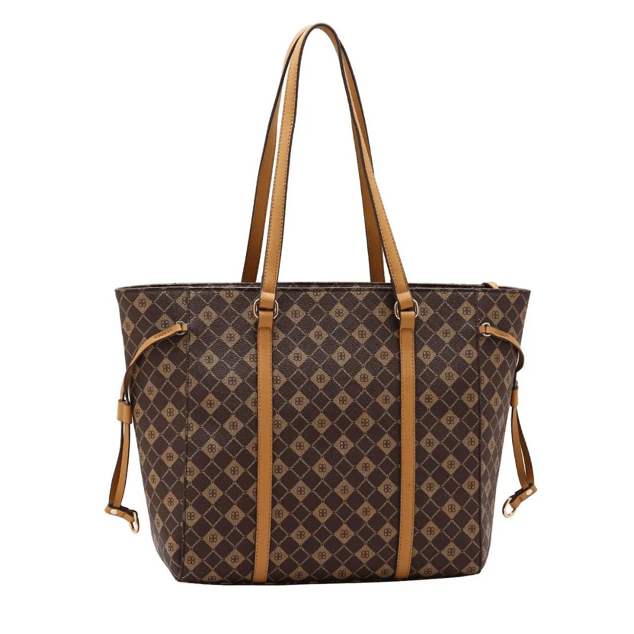 Bolsa Feminina Chenson Shopper Café Com Necessaire