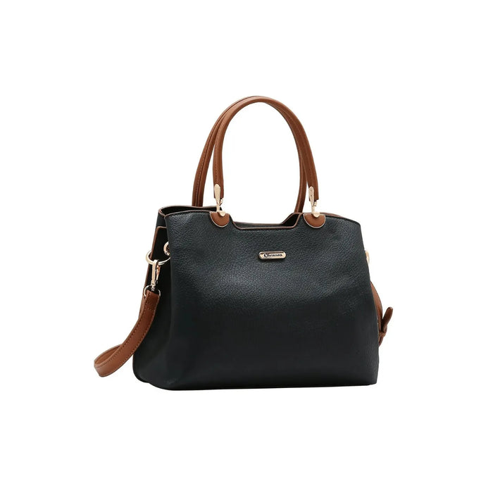 Bolsa Feminina Chenson Preta Alça Dupla