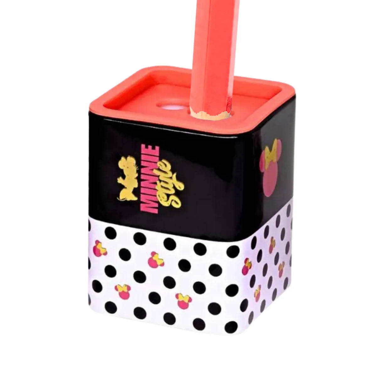 Apontador Metal Minnie Mouse com Depósito Molin