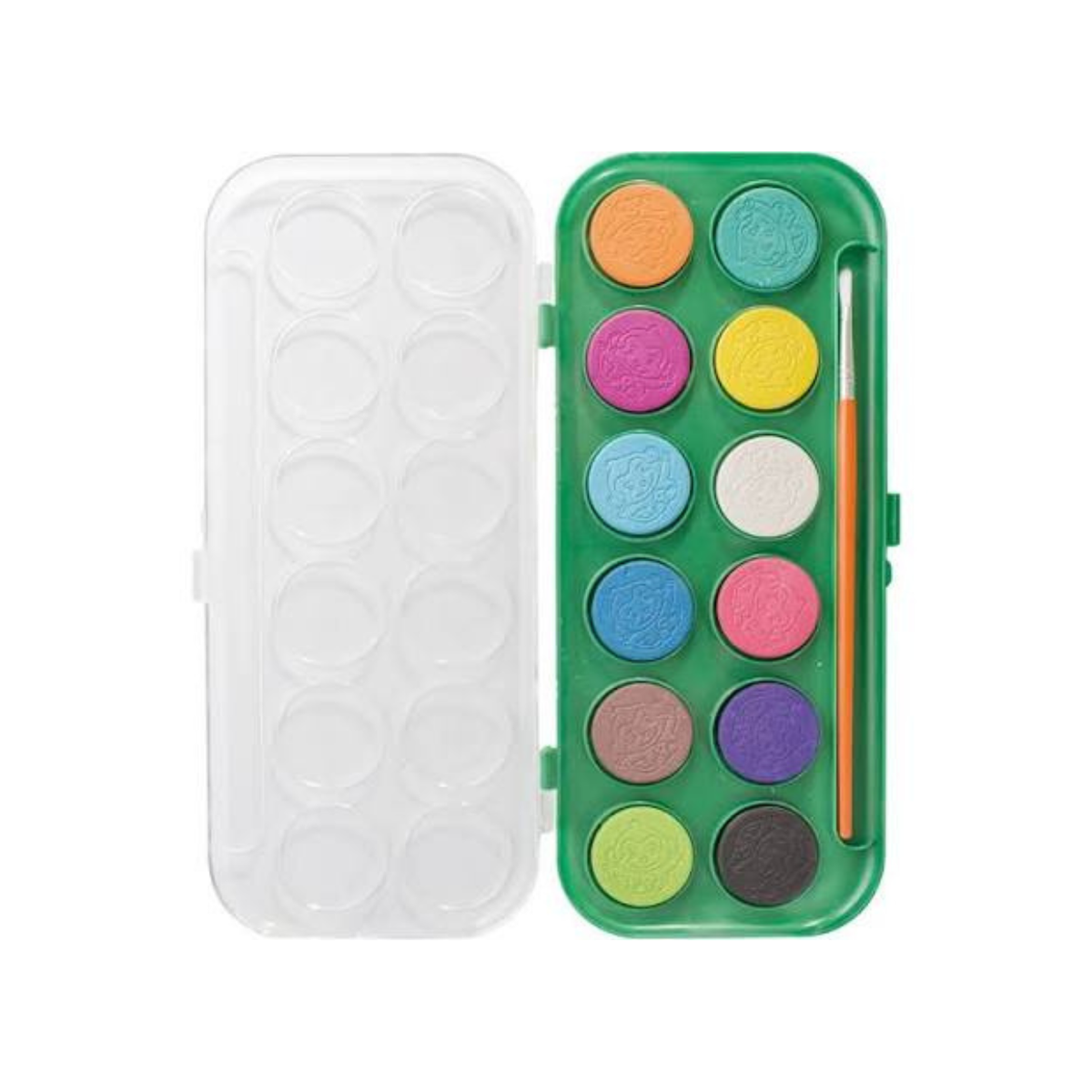 Aquarela 12 Cores com Pincel Leo&Leo
