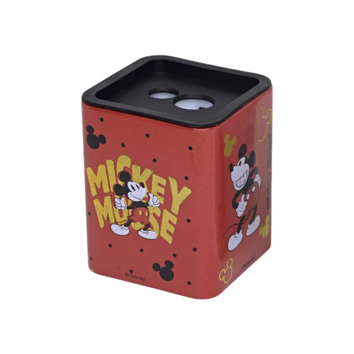 Apontador Duplo Metálico com Depósito Mickey Molin