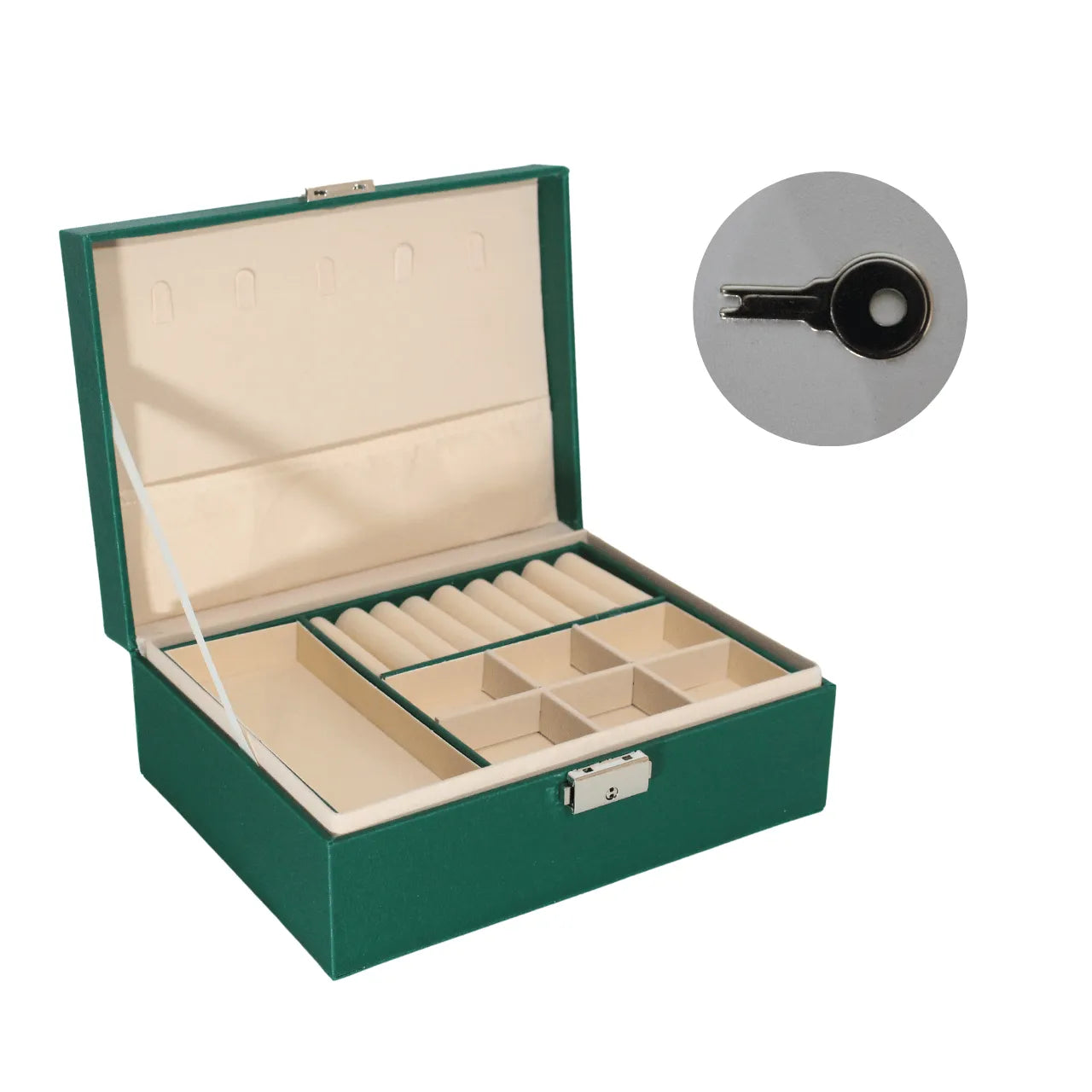 Porta Joias Iris Basic Organizador com Chave