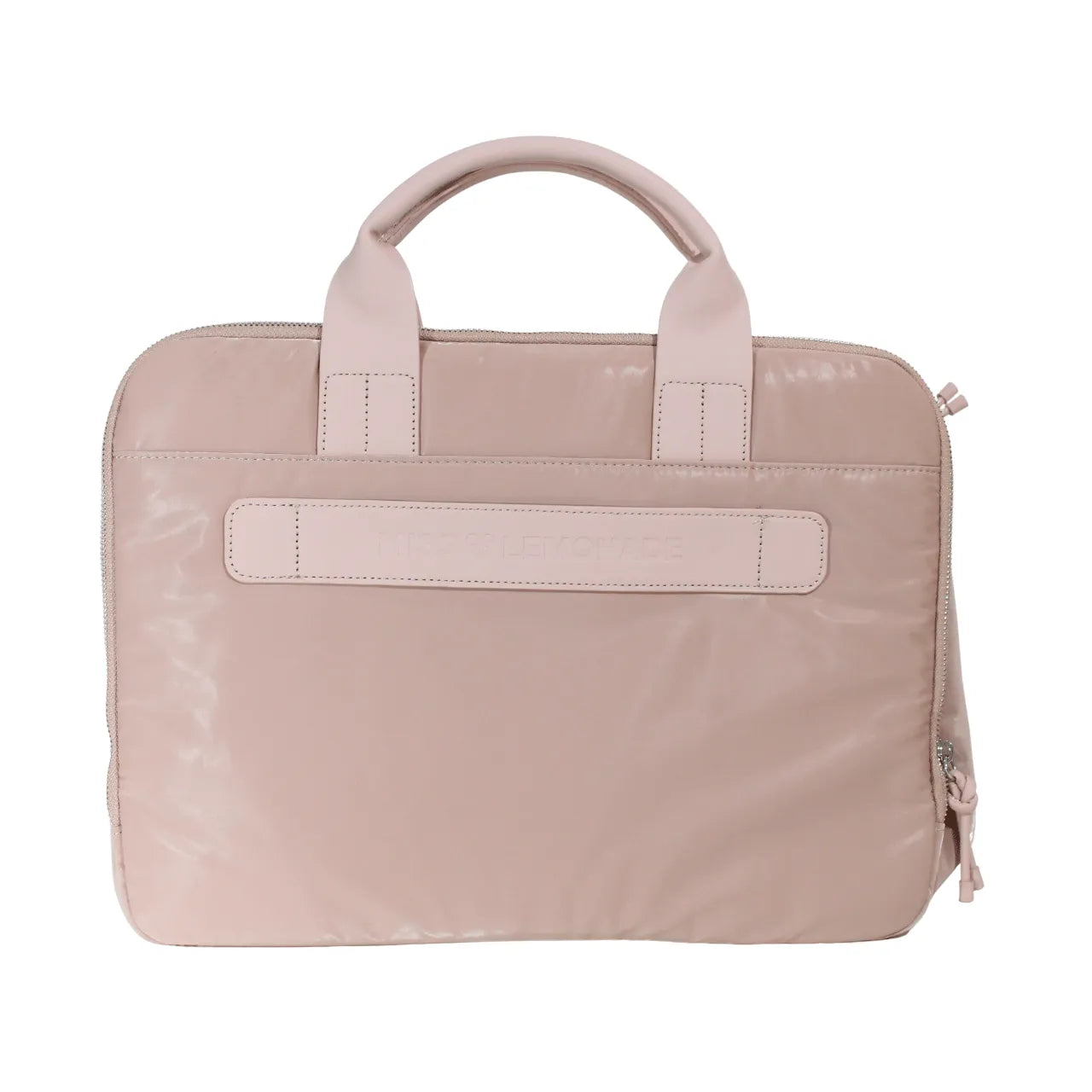 Pasta Executiva Feminina Miss Lemonade Rosa Marshmallow Elegante Profissional