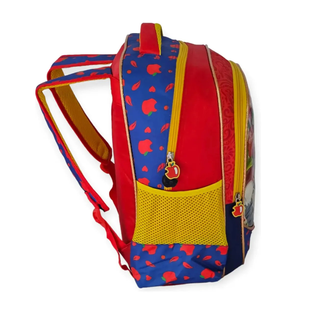 Mochila de Costas Branca de Neve Vermelha Infantil