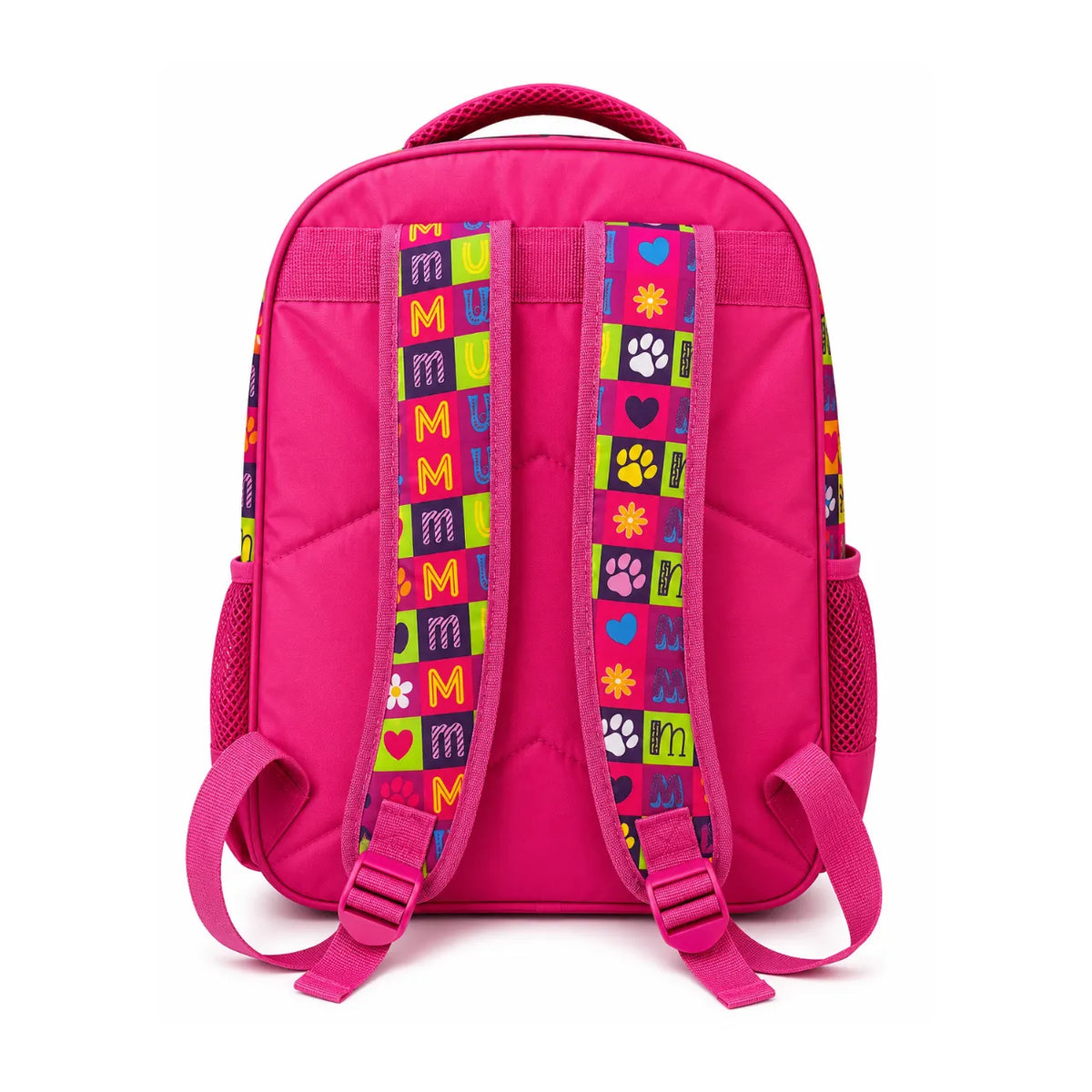 Mochila de Costas hi hi hi Rosa Infantil Ponto Verde