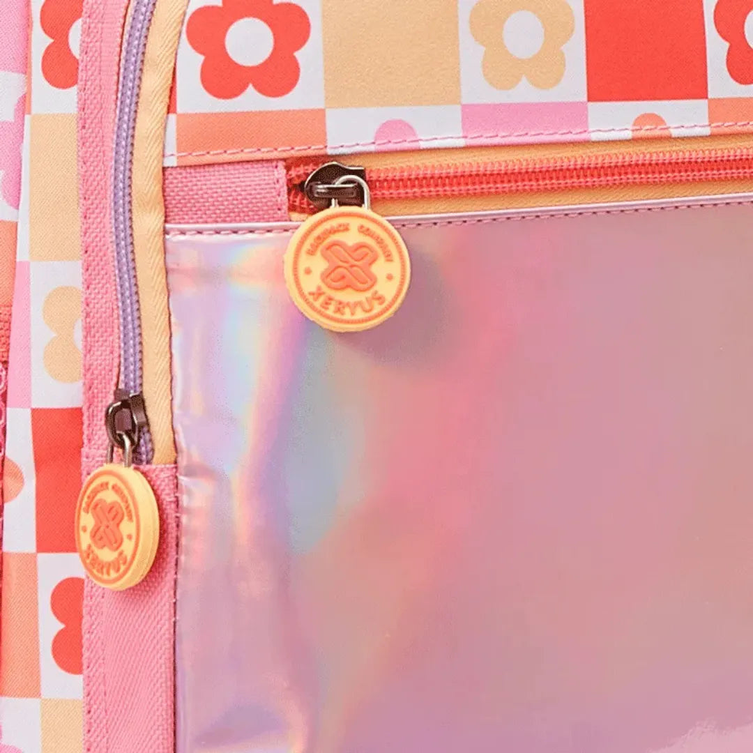 Mochila de Costas College Daisy Xeryus Escolar com Bolso Frontal