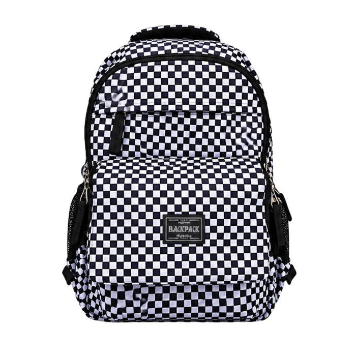 Mochila de Costas Xadrez Notebook Bakpak