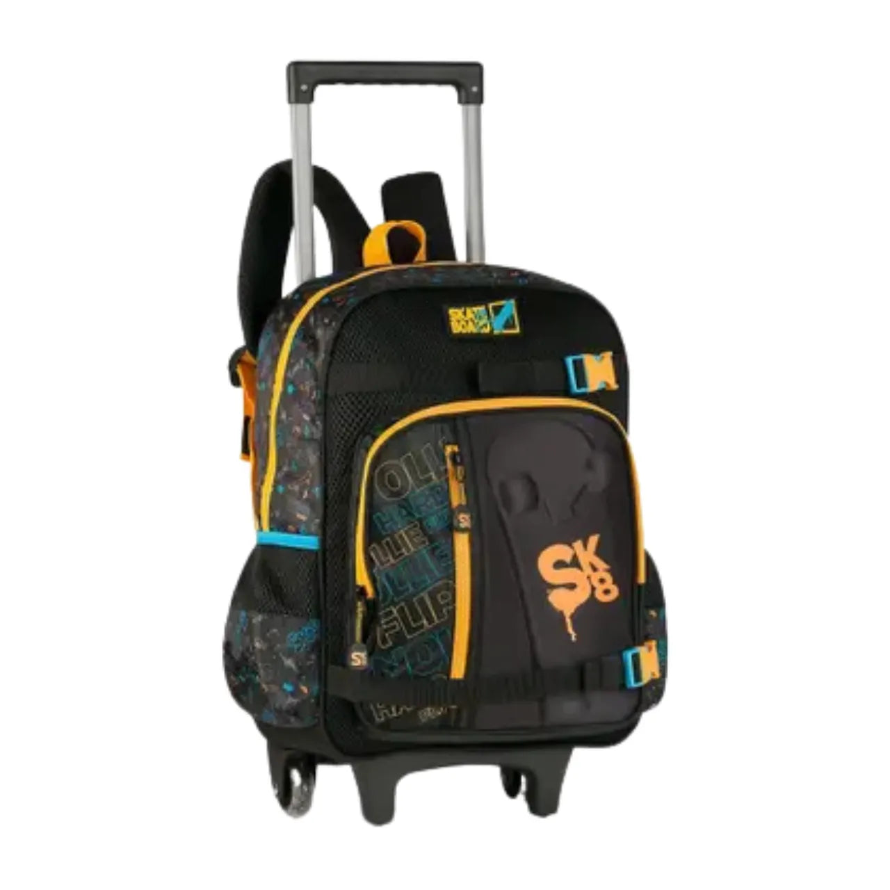 Kit Mochila de Rodinhas 16" Clio Escolar 3 Peças