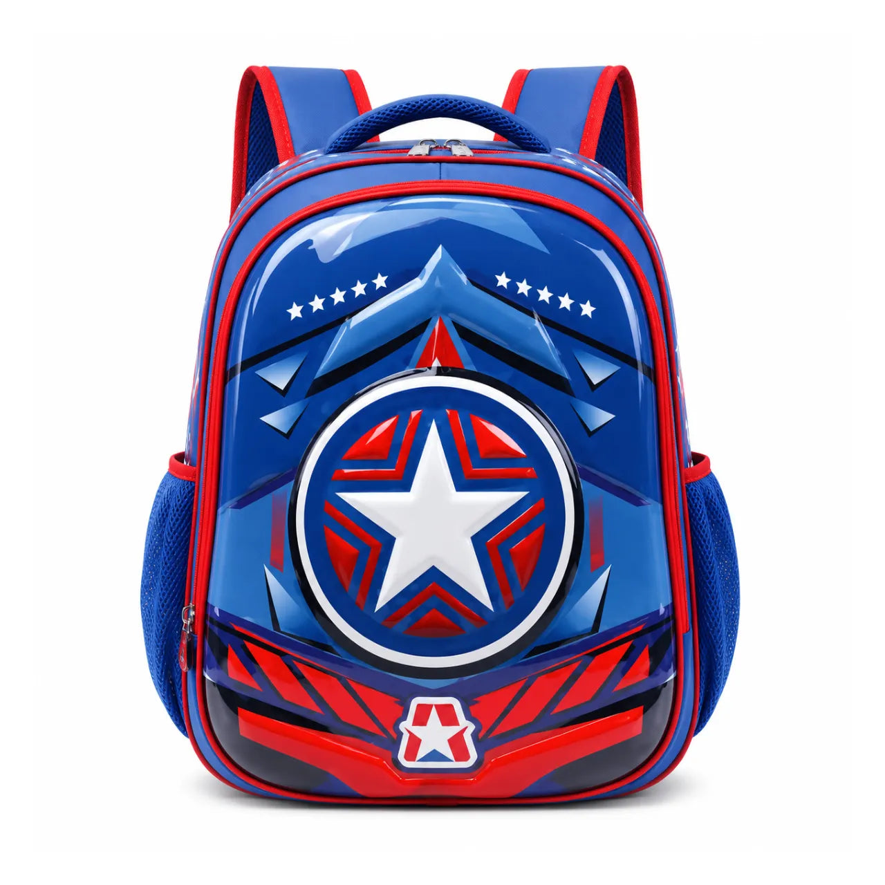Mochila de Costas America Azul e Vermelho 3d