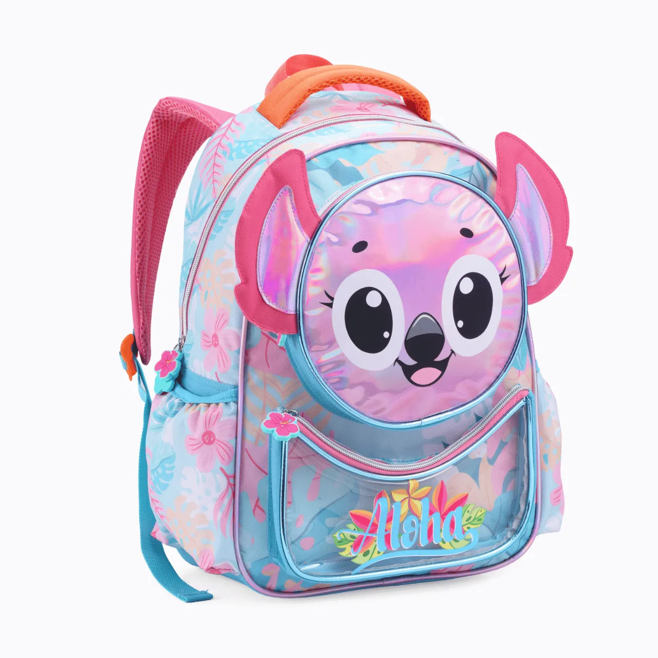 Mochila de Costas Aloha Pink Infantil Denlex