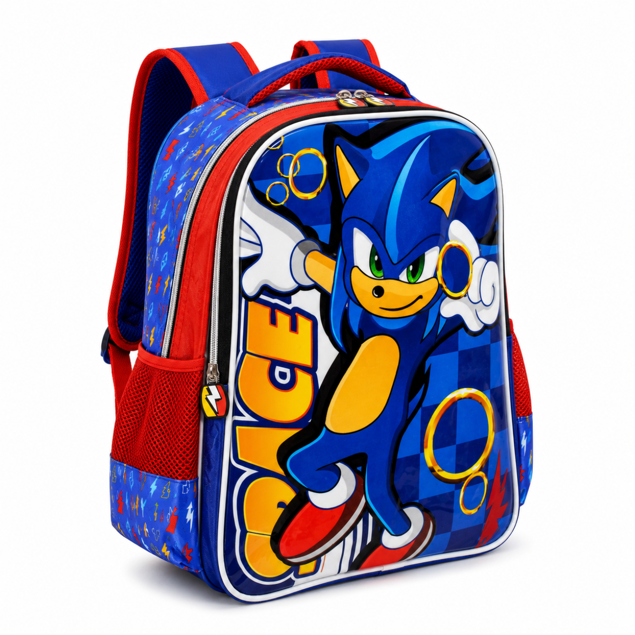 Mochila de Costas Sonic Space Azul Ponto Verde