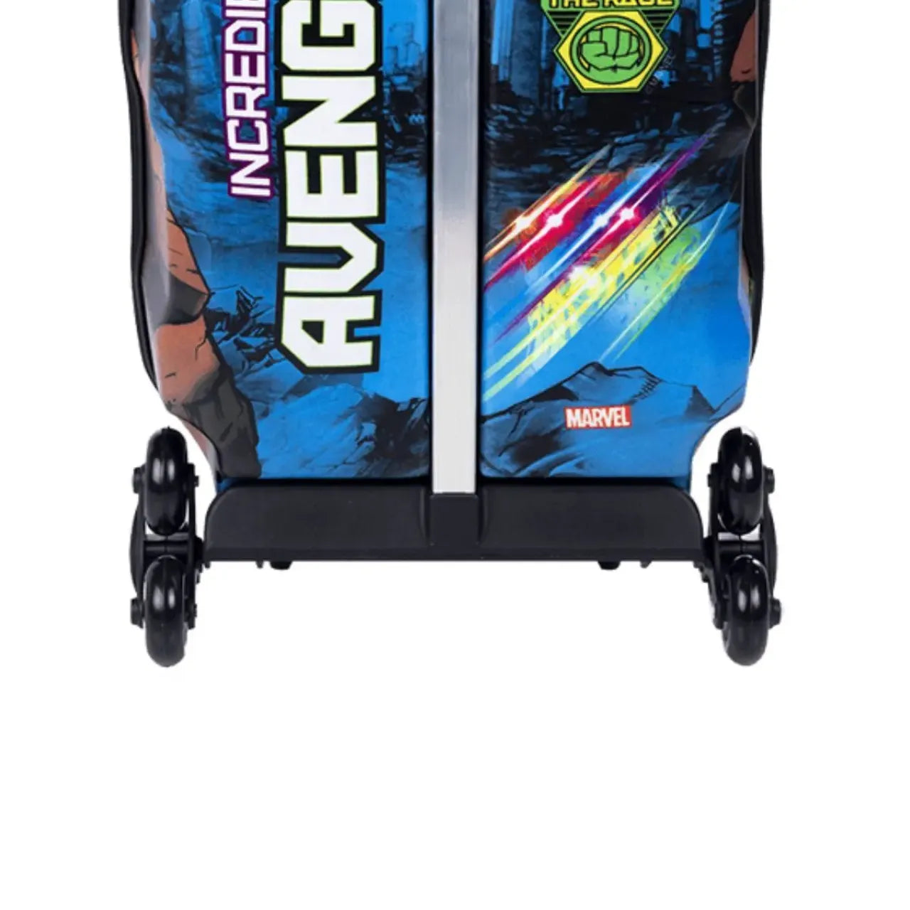 Kit Mochila Rodinhas 3D Hulk Vingadores + Lancheira Maxtoy Diplomata