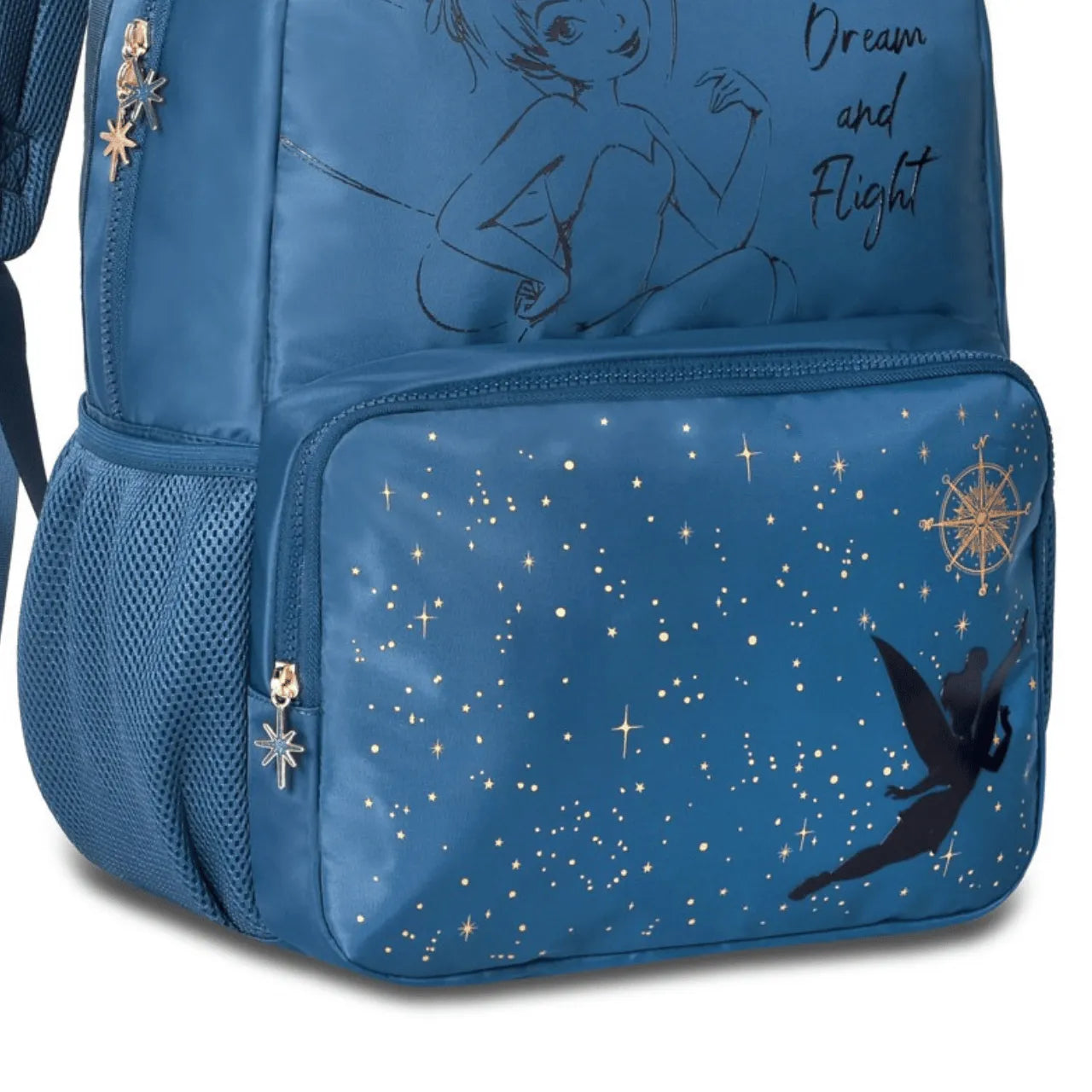 Mochila De Costas Tinkerbell Clio Verde Escuro