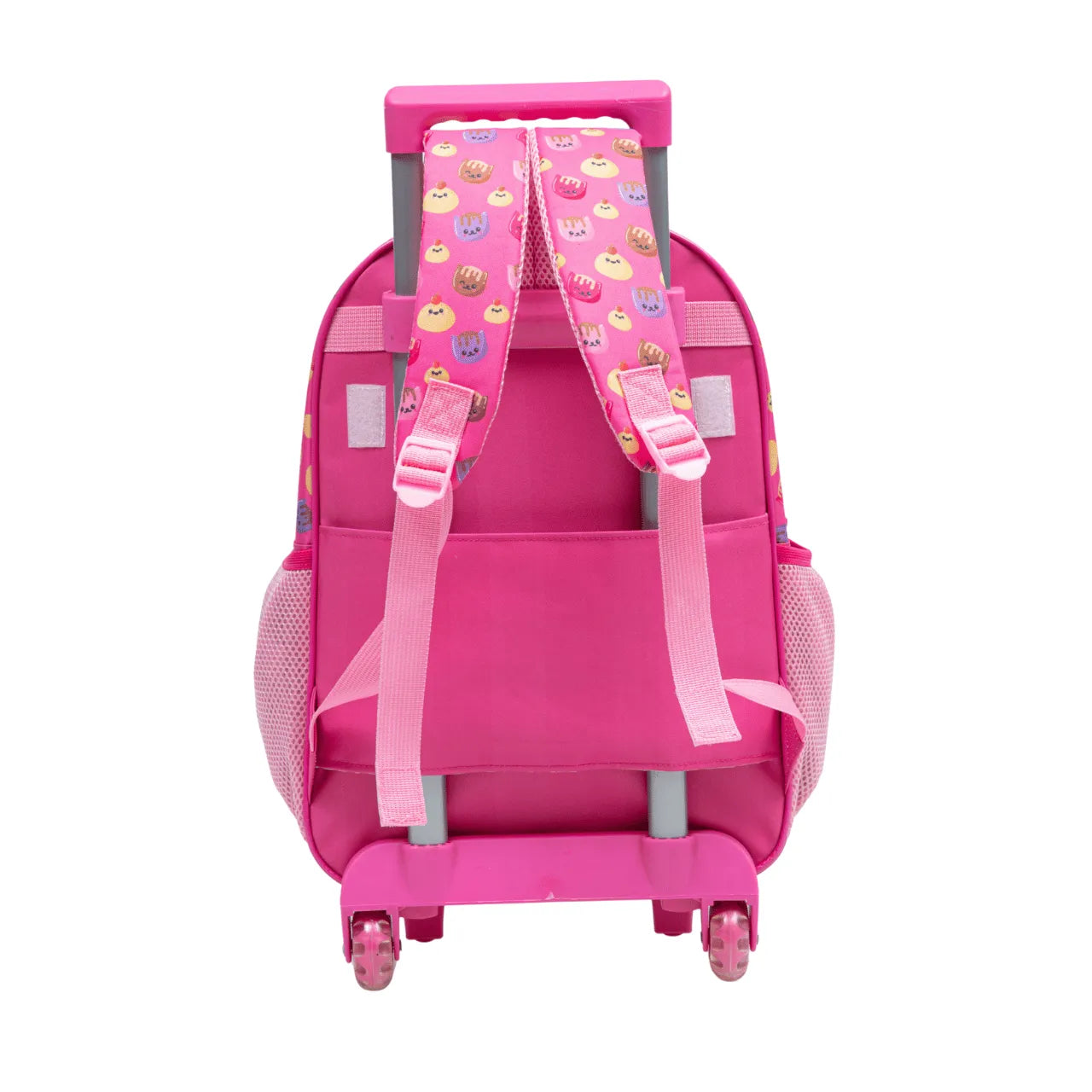 Kit Mochila Rodinha Sorvete com Lancheira e Estojo