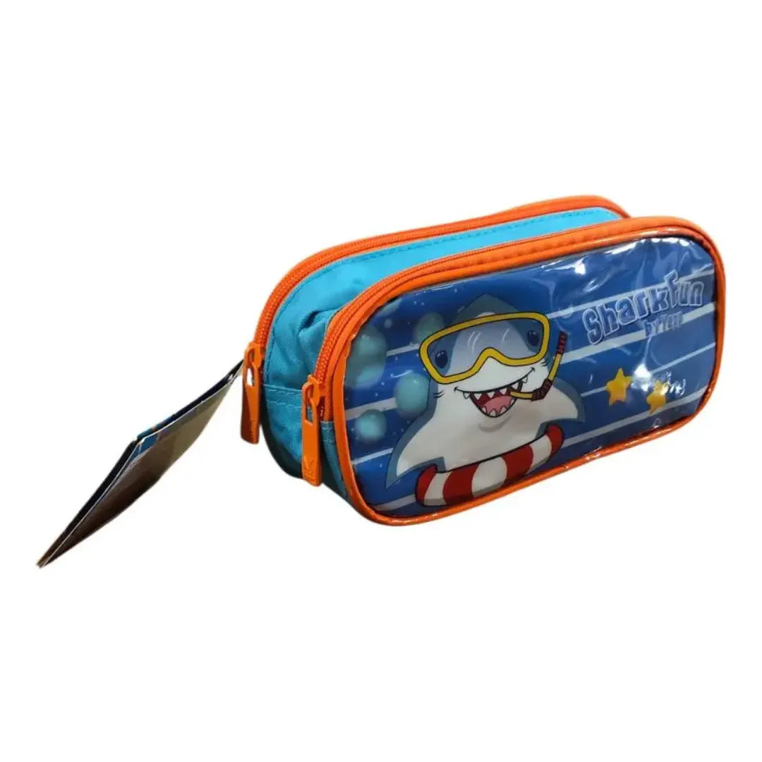 Kit Mochila de Rodinhas Masculina Azul Claro Yepp 3 Peças