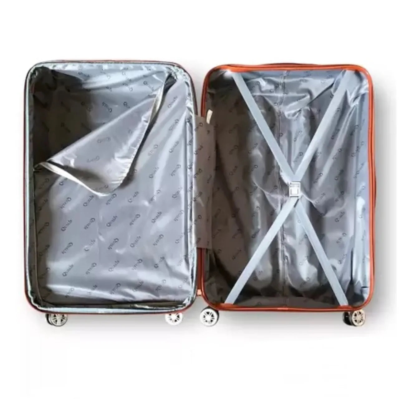 Kit Mala de Bordo 10kg Branca Policarbonato com Frasqueira