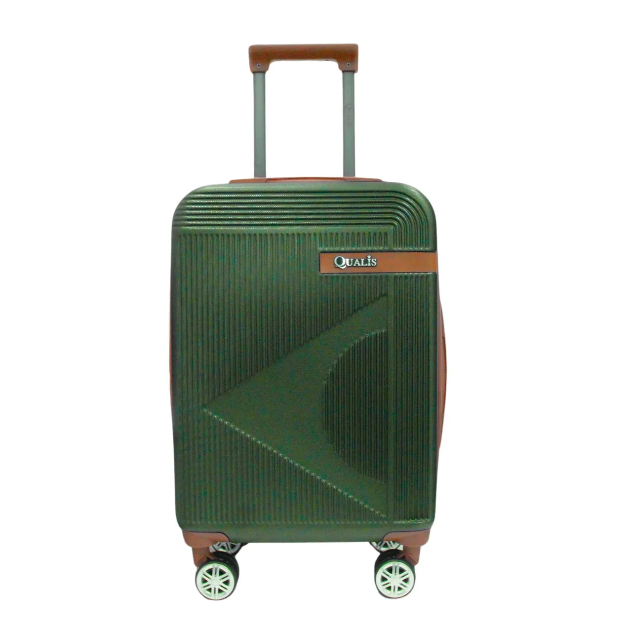 Kit Mala 10kg Brasil Verde Policarbonato com Frasqueira