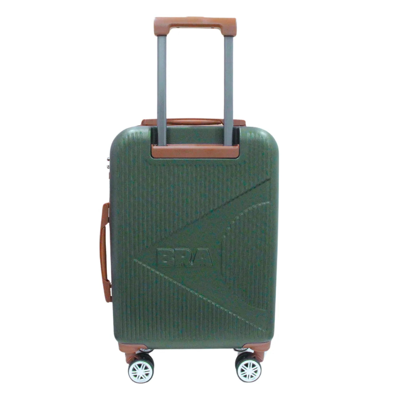 Kit Mala 10kg Brasil Verde Policarbonato com Frasqueira